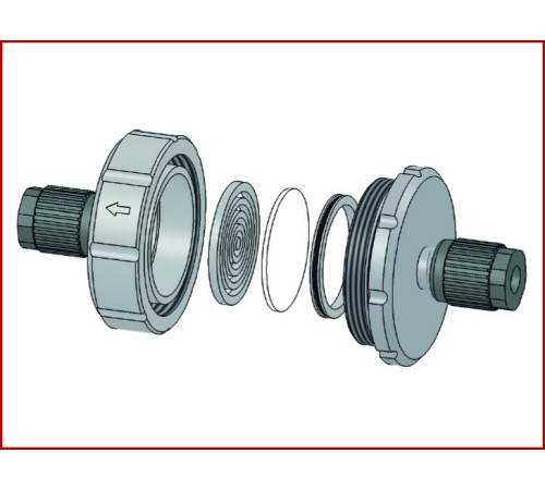 Разборный проточный фильтр Bohlender для фильтров O 47 мм, GL 18, PTFE, PPS (Артикул N 1670-16) Разборный проточный фильтр Bohlender для фильтров O 47 мм, GL 18, PTFE, PPS (Артикул N 1670-16)