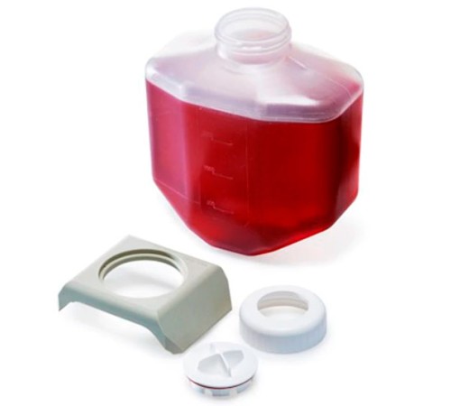 Центрифужная пробирка Nalgene с завинчивающейся крышкой, 2000 мл, PPCO, стерильная Центрифужная пробирка Nalgene с завинчивающейся крышкой, 2000 мл, PPCO, стерильная