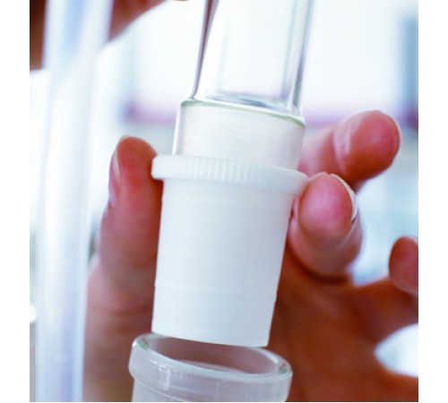 Уплотнительная вставка Bohlender с зажимным кольцом, NS 34/35, PTFE (Артикул H 933-07) Уплотнительная вставка Bohlender с зажимным кольцом, NS 34/35, PTFE (Артикул H 933-07)