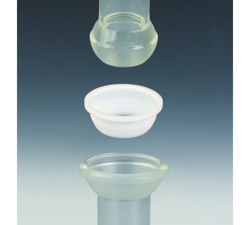 Уплотнительная вставка Bohlender для сферического шлифа KS 19, PTFE (Артикул H 934-04) Уплотнительная вставка Bohlender для сферического шлифа KS 19, PTFE (Артикул H 934-04)
