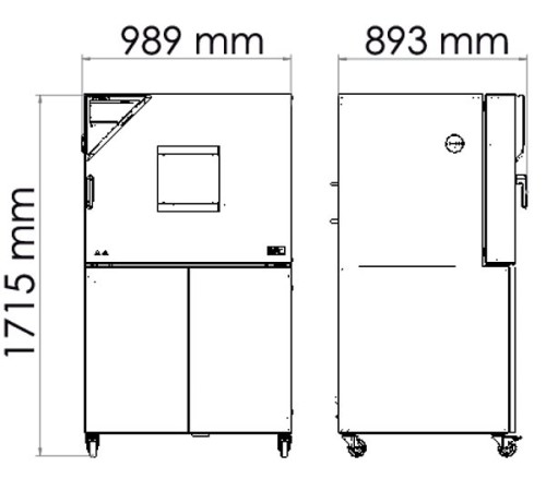 Климатическая камера Binder MKF 115 с переменными климатическими условиями, объём 115 литрорв (Артикул 9020-0379)